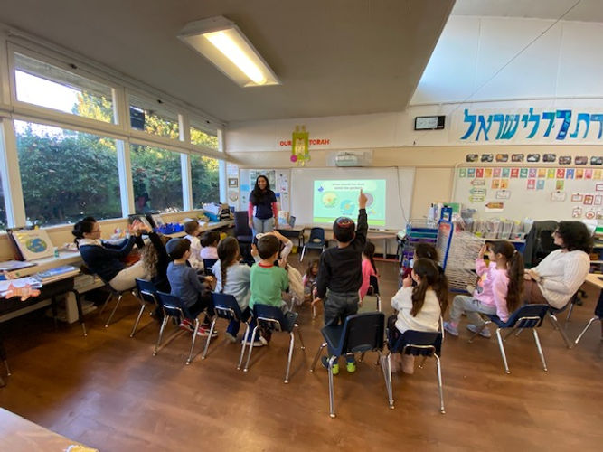 SPHDS students participating in a classroom lesson